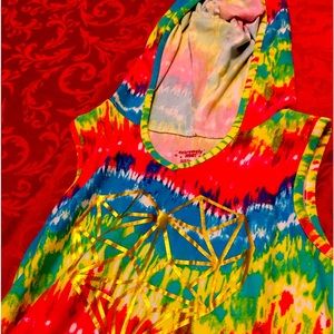 Wonder nation size 7-8 dress with hood